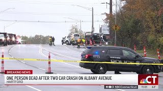Man killed in Hartford, Conn. crash was struck by driver who sped off from traffic stop: police