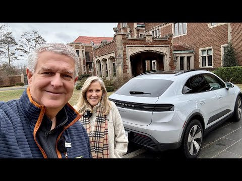 Porsche Macan Electric Road Trip To Snowy Vermont!