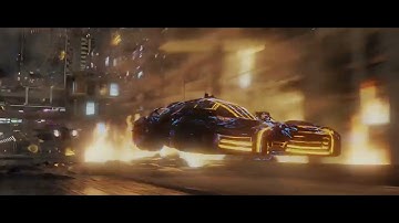 Endless Engines Challenge Cyberpunk Chase Scene in Blender