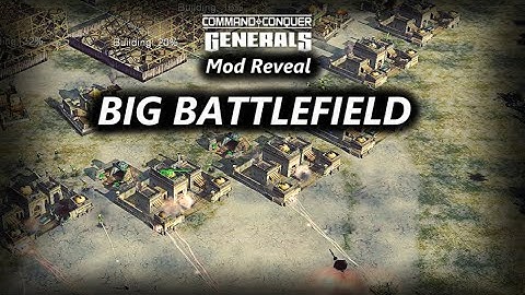 GLA Tank vs 7 China tank generals (Open map) Command & Conquer TM Generals Zero Hour Mod Reveal.