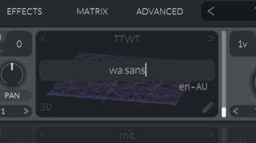 Text To Wavetable