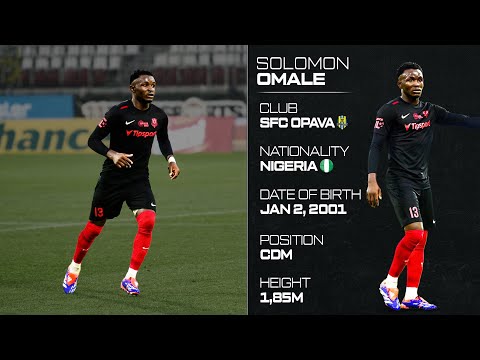 Solomon Omale SFC Opava CDM 2024 2025 Highlights