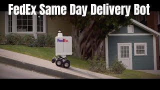 FedEx All Terrain Vehicle SameDay Delivery Bot