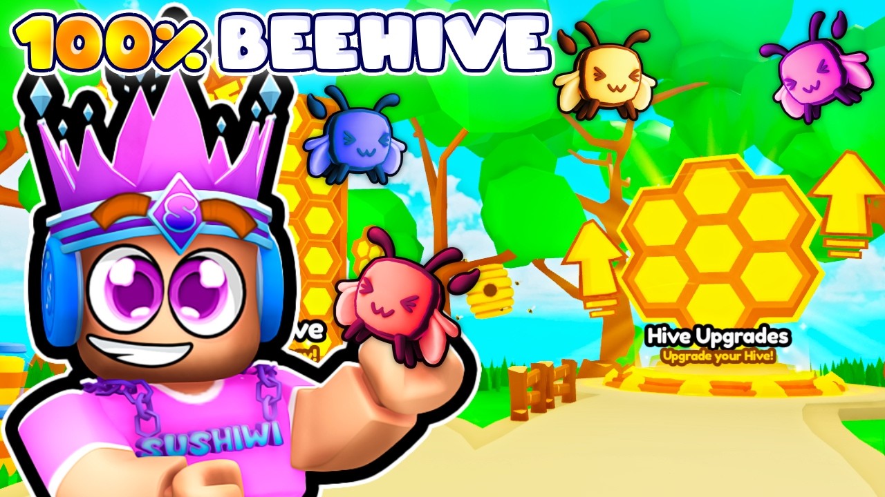 I Completed The NEW BEEHIVE Update In Roblox Rebirth Champions Ultimate...
