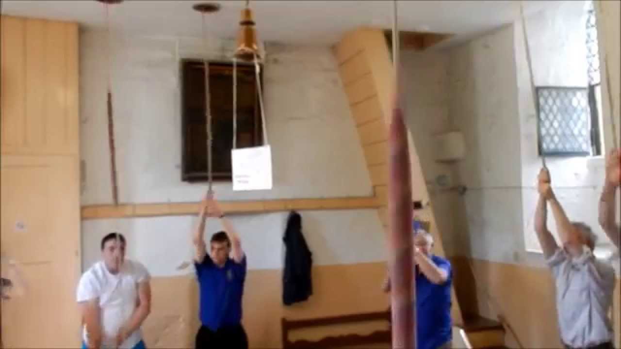 Grandsire Cinques at St Mary, Cheltenham, Glos