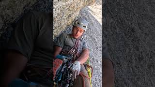 AJ racking up, no photos   4K. #mountains #rockclimbing #instagram #photography