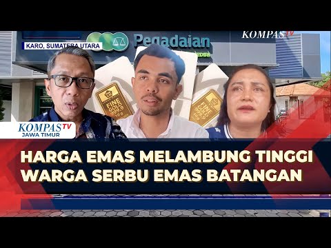 Harga Emas Hampir Tembus 2 Juta per Gram, Warga Borong Emas Batangan di Pengadaian!