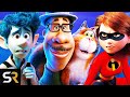 Everything You Missed In Pixar Movies Compilation