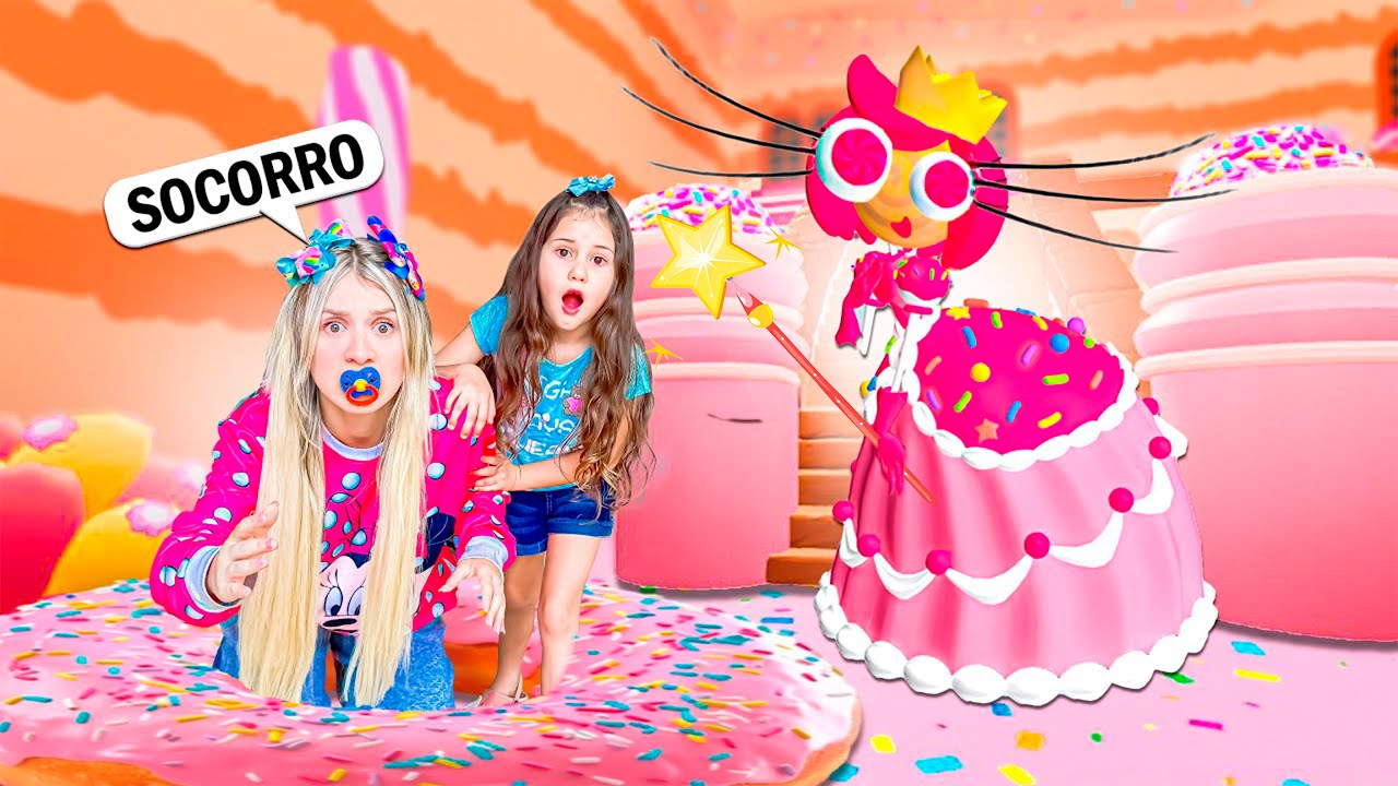 LAYRA E BEBÊ JULLY TIVERAM QUE FUGIR DA PRINCESA MALVADA!! 