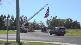 Procession held for San Joaquin K9 deputy killed in line of duty | Top 10