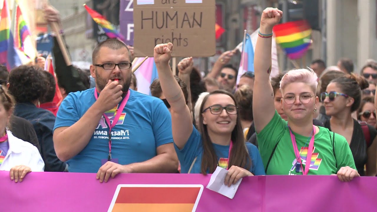 More than 2,000 attend Sarajevo's first Gay Pride march | AFP
