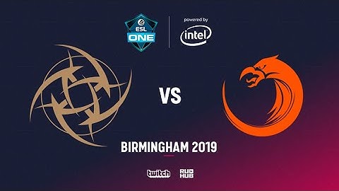 Ninjas in Pyjamas vs TNC Predator, ESL One Birmingham, bo2, game 1 [Adekvat & Mortalles]