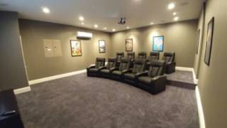 Garage to Home Theatre Transformation!