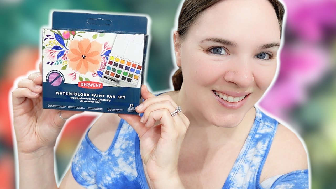 Derwent Watercolour Pans?! | Are they Better than Inktense?