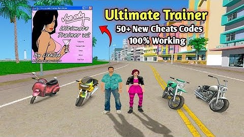 How To Download And Install GTA Vice City Ultimate Trainer | 50+ New Cheat Code Mod