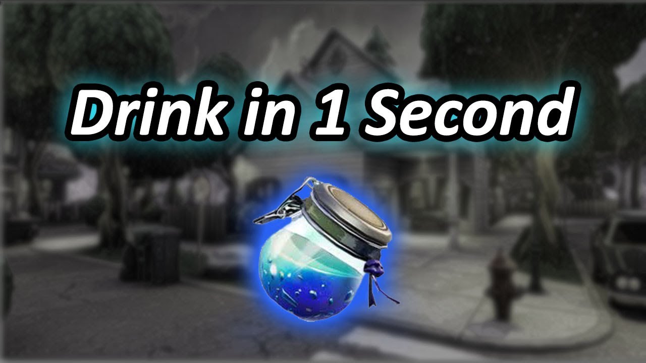 how to drink a shield potion in 1 second glitch fortnite battle royale - fortnite glitch gif