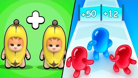 Epic Banana Run | Join Blob Clash 3D / All Level Gameplay: Android,iOS