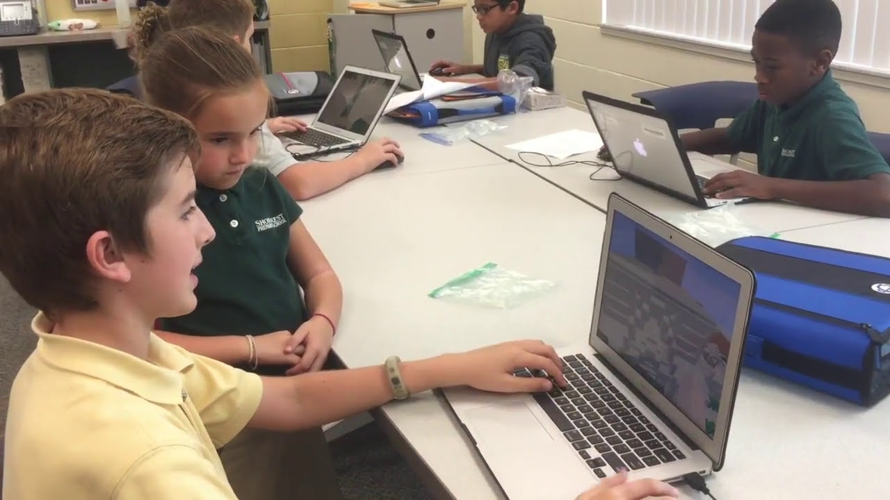 Sixth Graders Create Math City in Minecraft - MICDS
