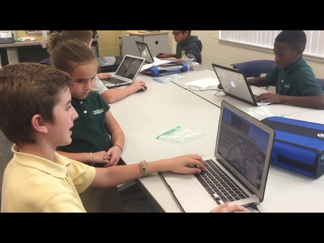 Sixth Graders Create Math City in Minecraft - MICDS