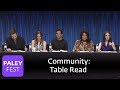 Community - The Cast Does a Table Read