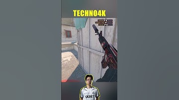 Techno4K Delivers 4K - 1v3 Clutch | October FACEIT 2025!!😎💪#cs2 #gamingshorts
