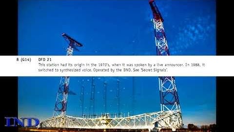 Number Stations The Conet Project Part 1