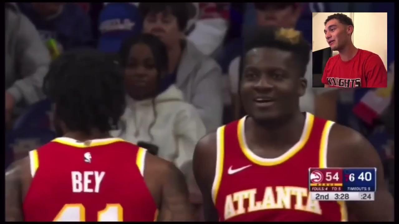SAY CHEESE! 👄🧀 on X: Joel Embiid & Trae Young both had