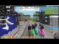 Zwift  race chasing tour  chasing pink  stage 8 d on two village loop in makuri islands