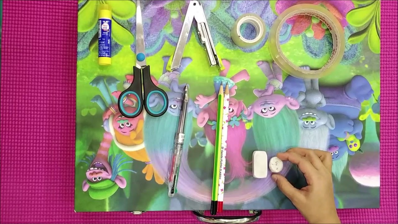 Scrapbook ep 2|easy travel scrapbook for kids step by step tutorial ...