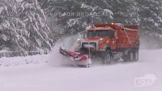 01-16-2023 Flagstaff, AZ - Plowing And Sledding During Heavy Snowfall
