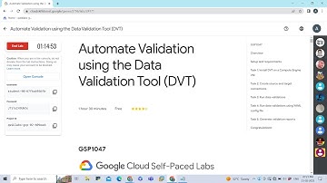 Automate Validation using the Data Validation Tool (DVT) #gcp #arcade #qwiklabs #googlecloudplatform