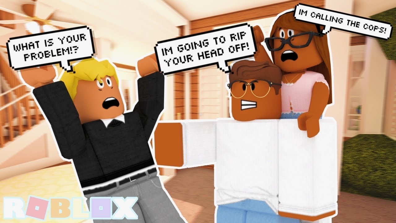 My Ex Husband Came Over Things Got Crazy Roblox Bloxburg - roblox bloxburg roleplay its akeila