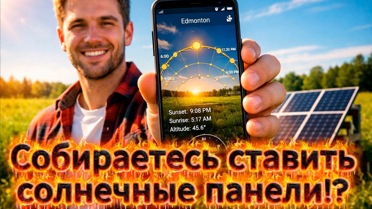 Собираетесь устанавливать солнечные панели? Тогда вам нужно это приложение