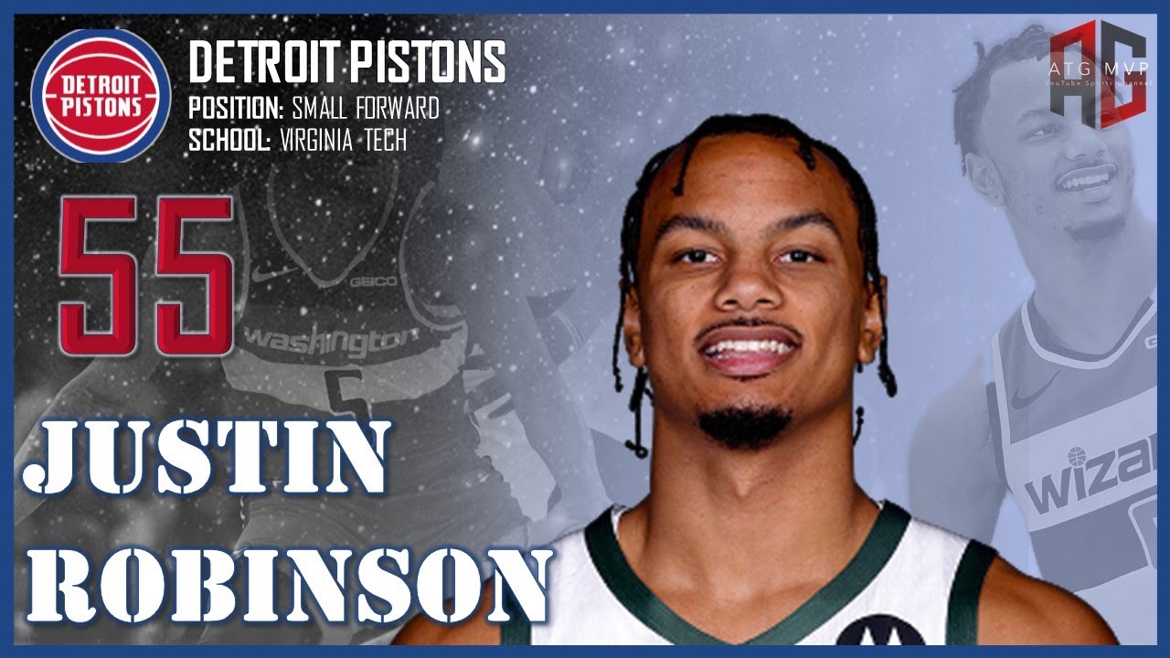DETROIT PISTONS: Justin Robinson ᴴᴰ