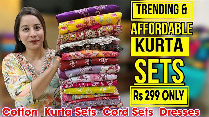 20 Flipkart Best Kurti/Kurta Set Haul Starting 299 😯Kurta Tryon Haul😯 Sequence & Embroidery Special