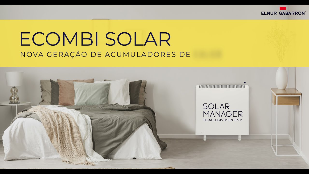 Acumulador de calor solar Gabarrón Ecombi Solar con wifi. Eco20-Solar