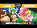 Nairo vs Samsora - Top 8 Losers' Quarterfinals: Ultimate Singles - TBH9 | DK, Palutena vs Peach