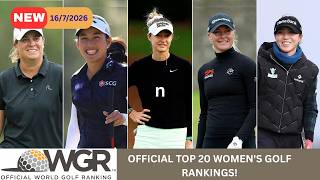 Official Rolex GOLF RANKINGS 2026  | Nelly Korda & Haeran Ryu Dominate the Leaderboard!