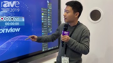 ISE 2019: Donview Showcases 86-Inch Infrared Interactive Touch Flat Panel for Corporate or Education