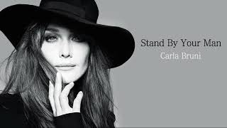 Carla Bruni - Stand by your man / Lyrics