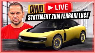 Omid zerlegt den Ferrari Luce LIVE! Omid das erste Mal LIVE ungeschnitten und unzensiert!