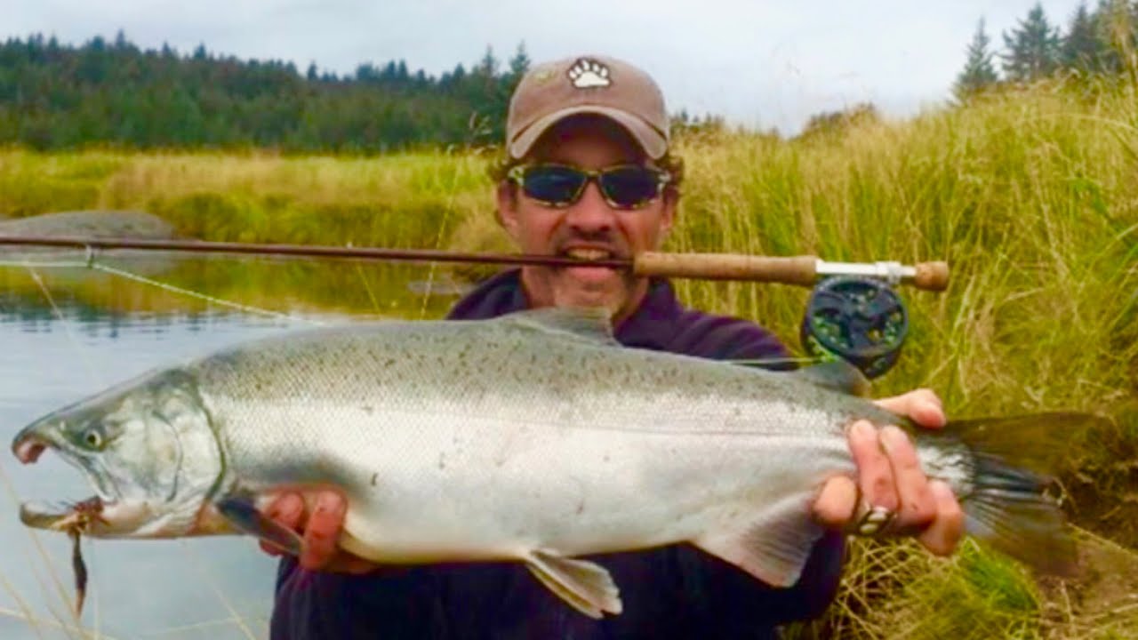 Fly Fishing KODIAK ISLAND, ALASKA w/Trouttrek & Mr. Sockeye for Pacific
