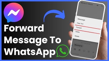 How to Forward a Message from Messenger to Whatsapp ! [EASY STEPS]