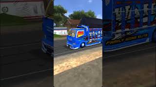 mod truk Wahyu abadi 01 by Fam8os #bussimulatorindonesia #modbussidterbaru #shorts