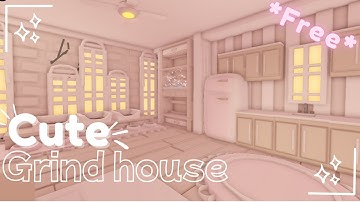 ˚✿˖°   *Free* cute tiny grinding house!! (0 bucks used)!! | Adopt me | ˚✿˖°