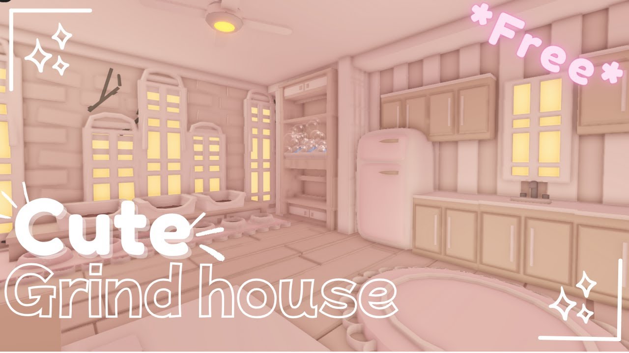 ˚✿˖°   *Free* cute tiny grinding house!! (0 bucks used)!! | Adopt me | ˚✿˖°