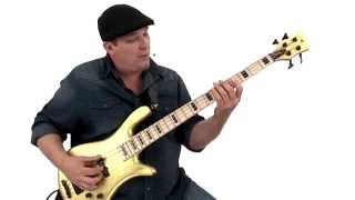 Video thumbnail of "Bass Guitar Lesson - Slow Blues - Andy Irvine"