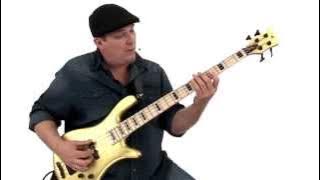 Bass Guitar Lesson - Slow Blues - Andy Irvine