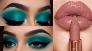 Perfect eye makeup look tutorial step by step 1 eyeshadow 👀💄