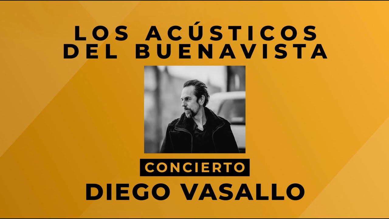 Diego Vasallo en Los Acústicos del Buenavista